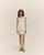 LINEN PATRICIA MINI DRESS OFF-WHITE