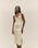MONICA KNIT DRESS IN OFF-WHITE