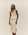 MONICA KNIT DRESS IN OFF-WHITE