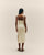 MONICA KNIT DRESS IN OFF-WHITE
