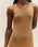 KNIT BETA DRESS CHESTNUT