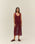 ABITO KNIT BETH BORDEAUX
