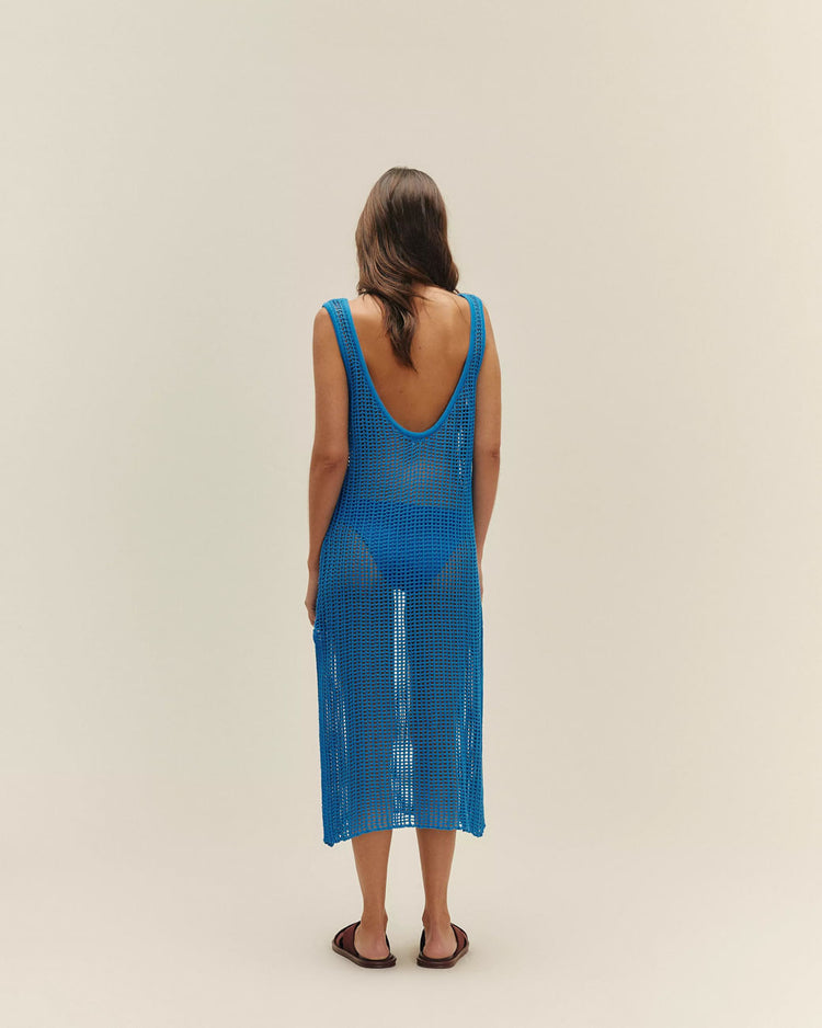 ABITO KNIT BETH RIO BLU