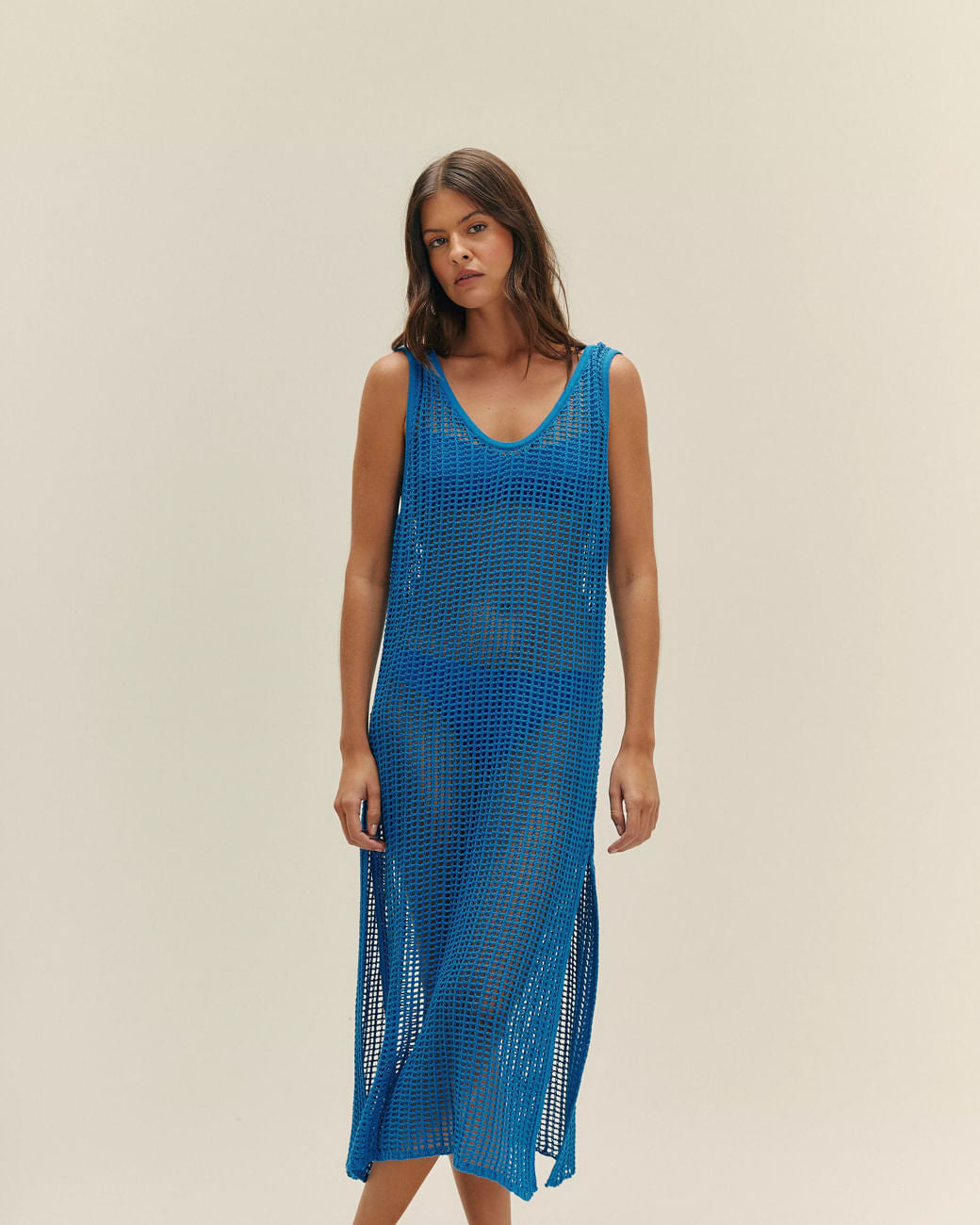 ABITO KNIT BETH RIO BLU