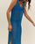 ABITO KNIT BETH RIO BLU
