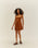 LORRANE MINI DRESS CHESTNUT