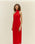 ANGELINA DRESS RED SHIFT