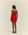 PATRICIA MINI-ROBE ROUGE
