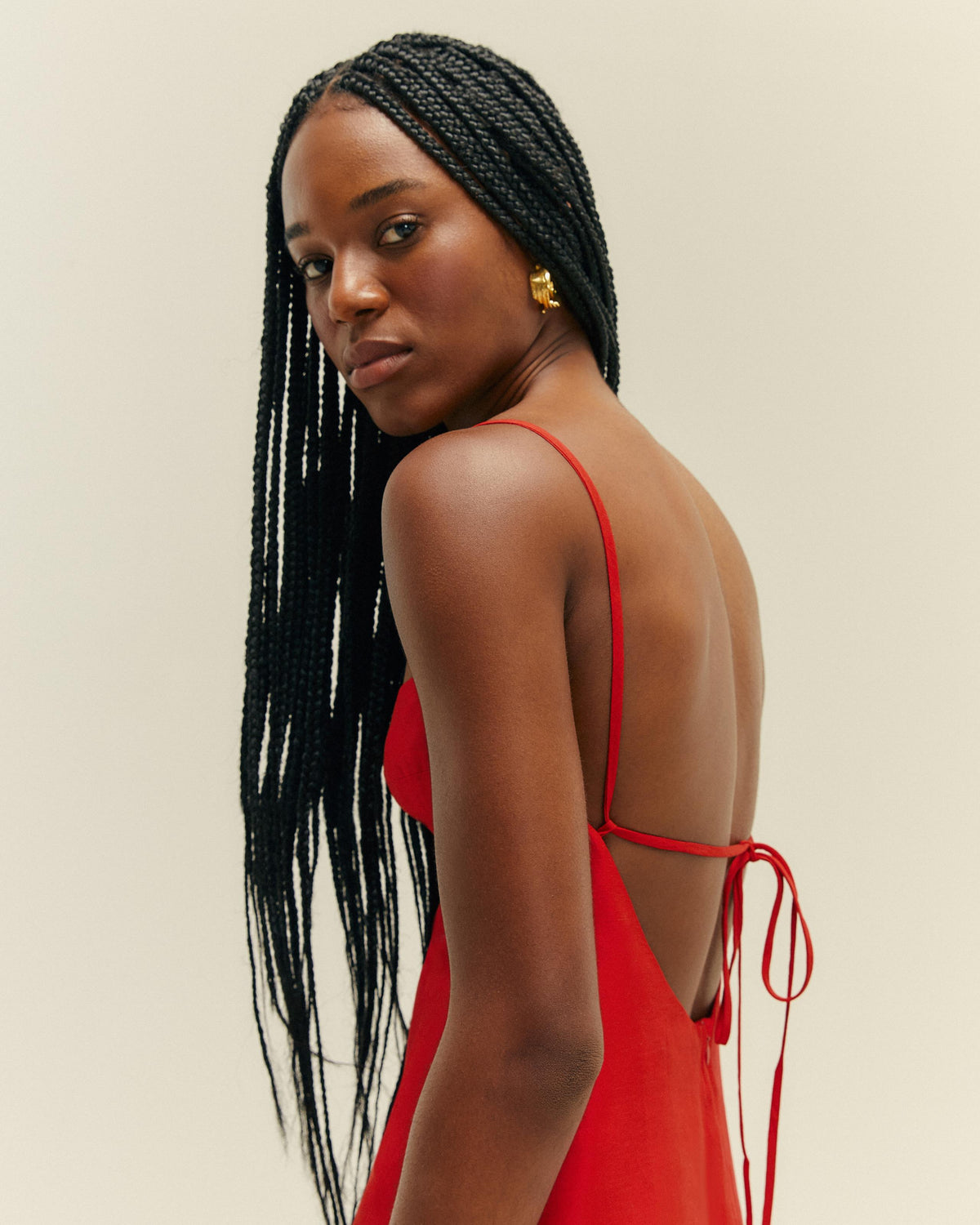 PATRICIA MINI-ROBE ROUGE
