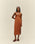 ROBE TAISSA MARRON CLAIR