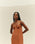 ROBE TAISSA MARRON CLAIR