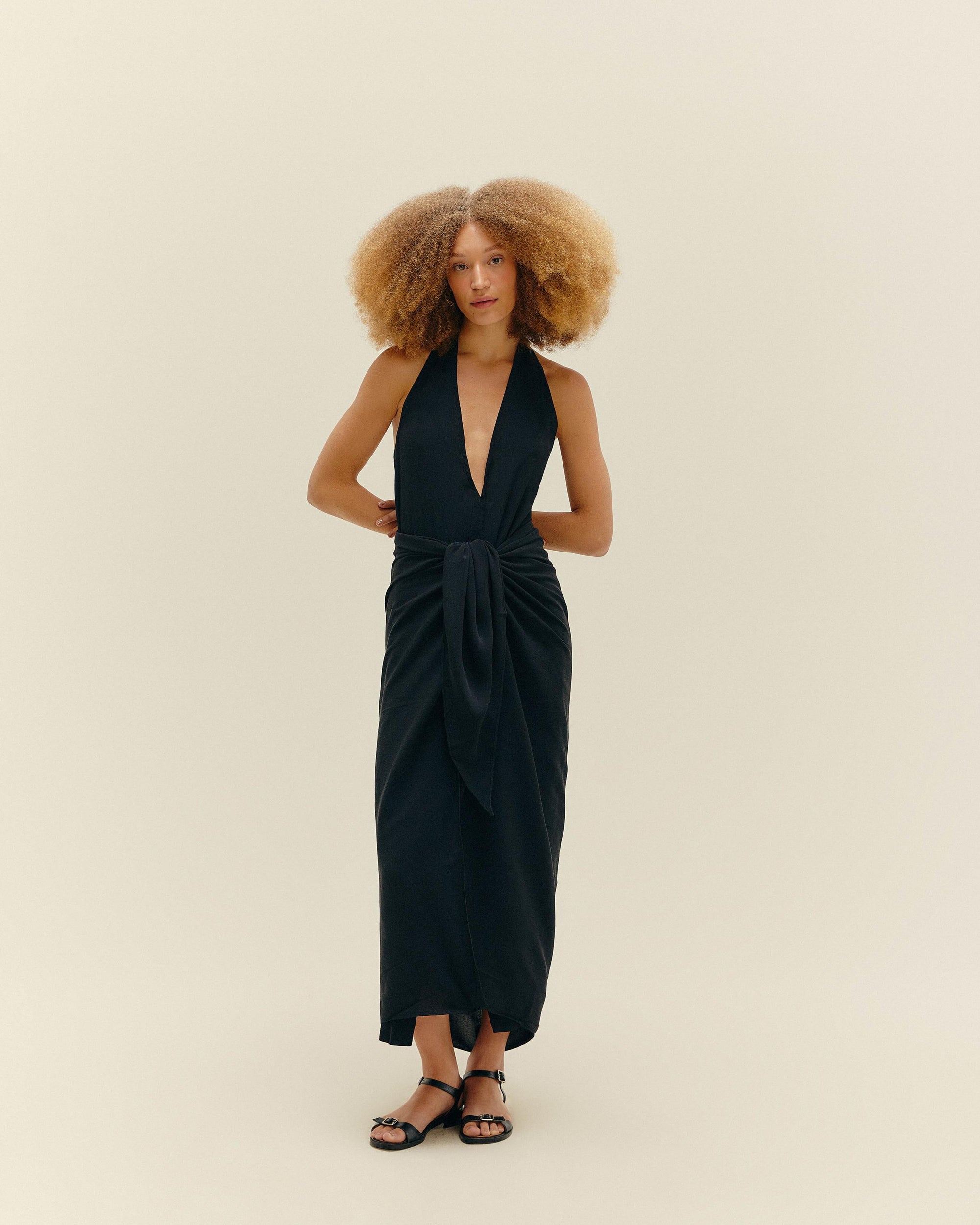 ROBE CATARINA NOIRE