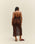 ROBE MOANA EN MAILLE BRAUNA MARRON