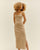 ROBE CHLOE EN MAILLE BEIGE PAILLE
