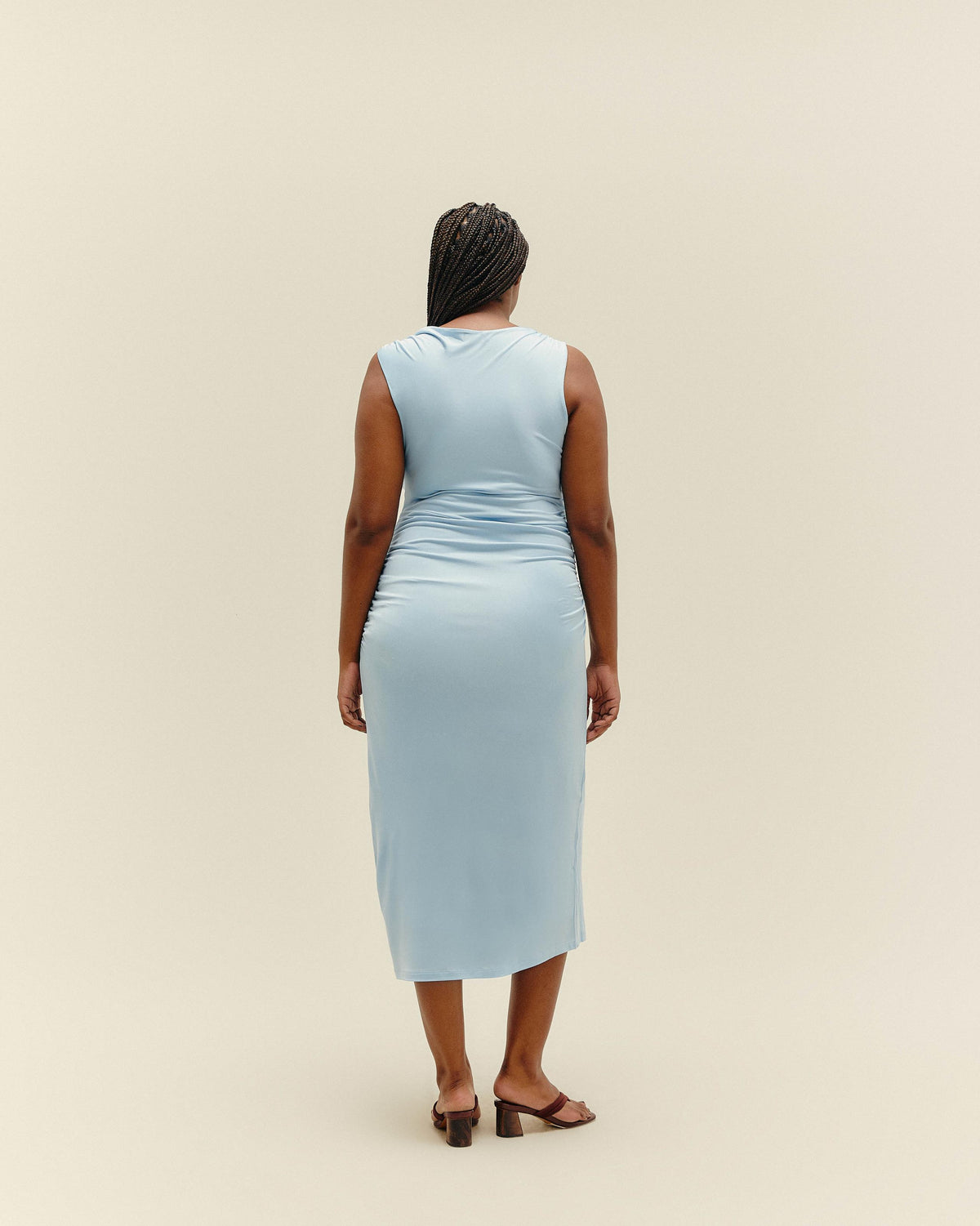 CLEO DRESS CELESTE BLUE