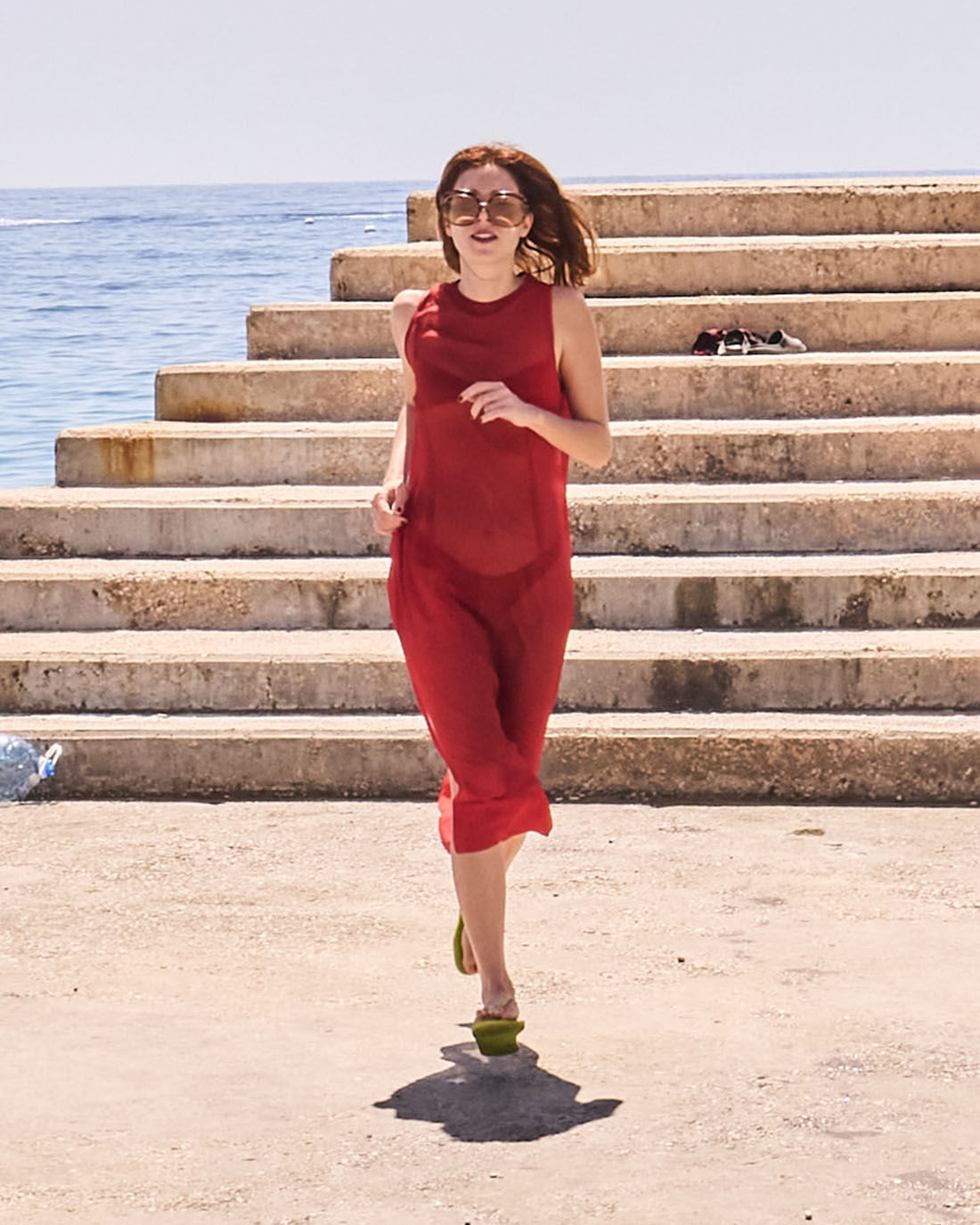 ABITO SILK BARBARA CON STAMPA ZENITH