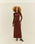 70s Dress, Brown