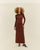 70s Dress, Brown