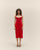 ABITO MONICA IN MAGLIA ROSSO