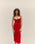 ABITO MONICA IN MAGLIA ROSSO
