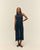 BARBARA DRESS DEEP BLUE