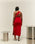 JULIANA KNIT DRESS - RED