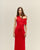 JULIANA KNIT DRESS - RED