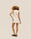IVA MINI DRESS OFF-WHITE