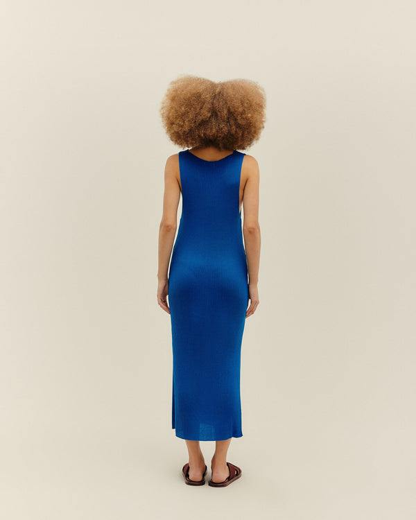 BIA KNIT DRESS COBALT BLUE