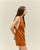 Vestido MINI IVA marrón medio