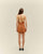 MINI ANGELINA DRESS, MIDDLE BROWN