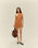 MINI ANGELINA DRESS, MIDDLE BROWN