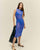LITZA DRESS COBALT BLUE
