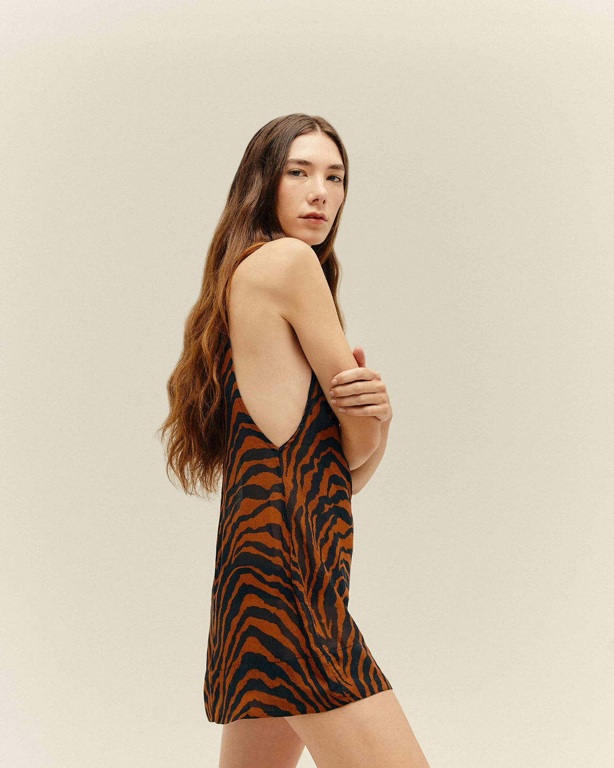 MINI ROBE TIGRE
