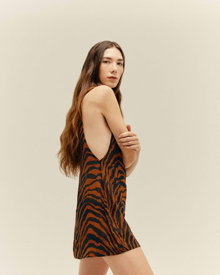MINI ROBE TIGRE