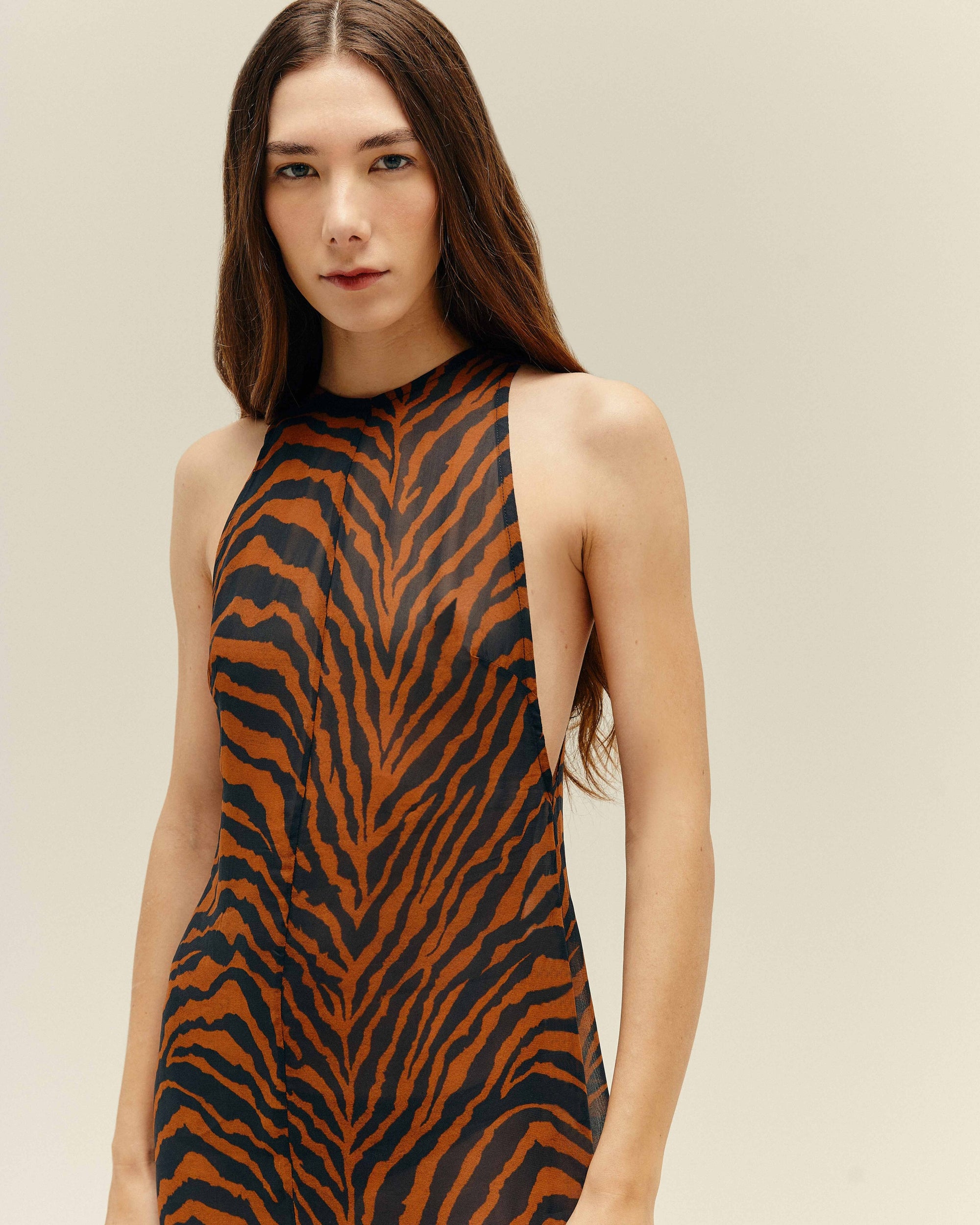 MINI ROBE TIGRE