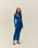 ABITO ISADORA IN MAGLIA BLU COBALTO