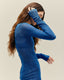VESTIDO ISADORA TRICOT COBALT BLUE