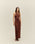 SOFIA DRESS, BROWN