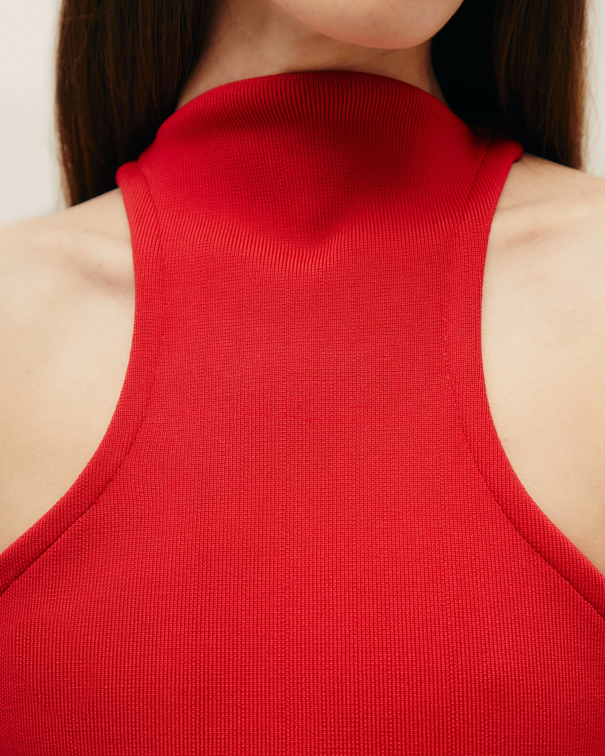 ABITO IVY IN MAGLIA ROSSO SHIFT