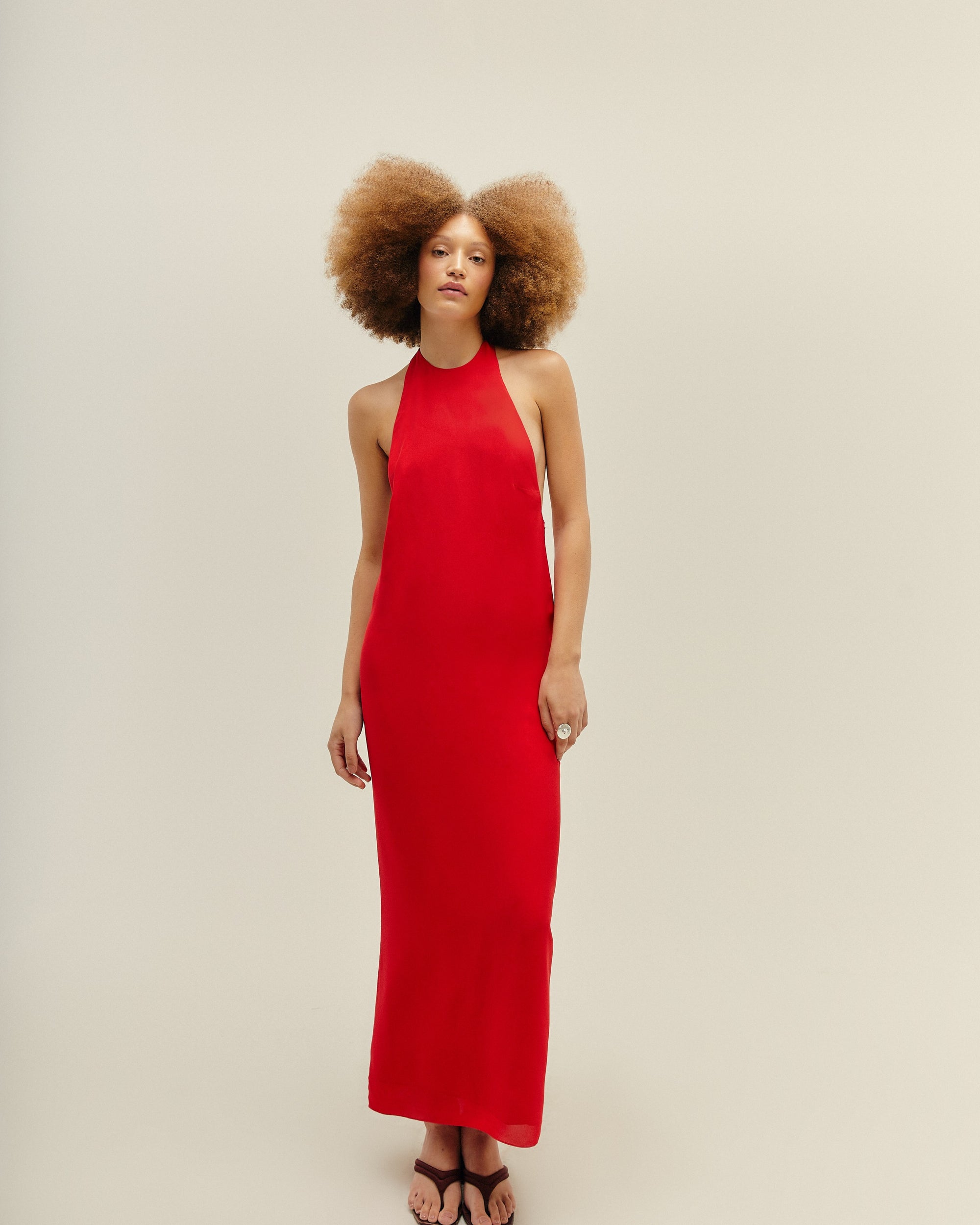 POLI DRESS RED SHIFT – Haight