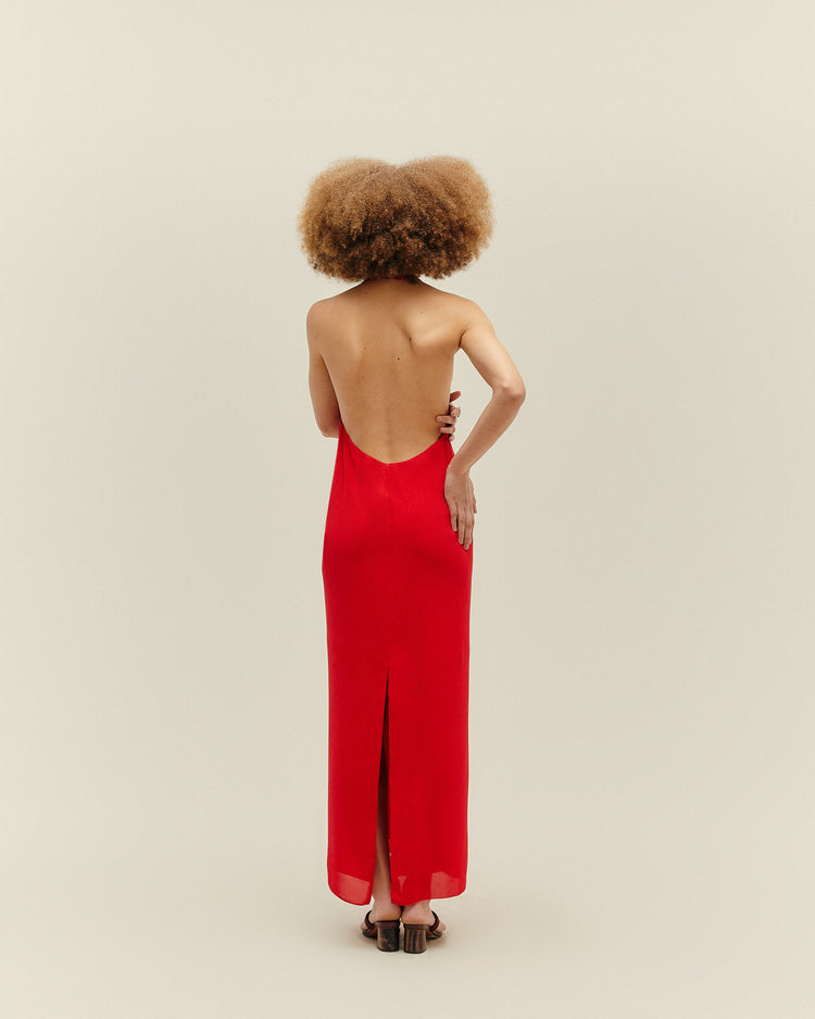 POLI DRESS RED SHIFT