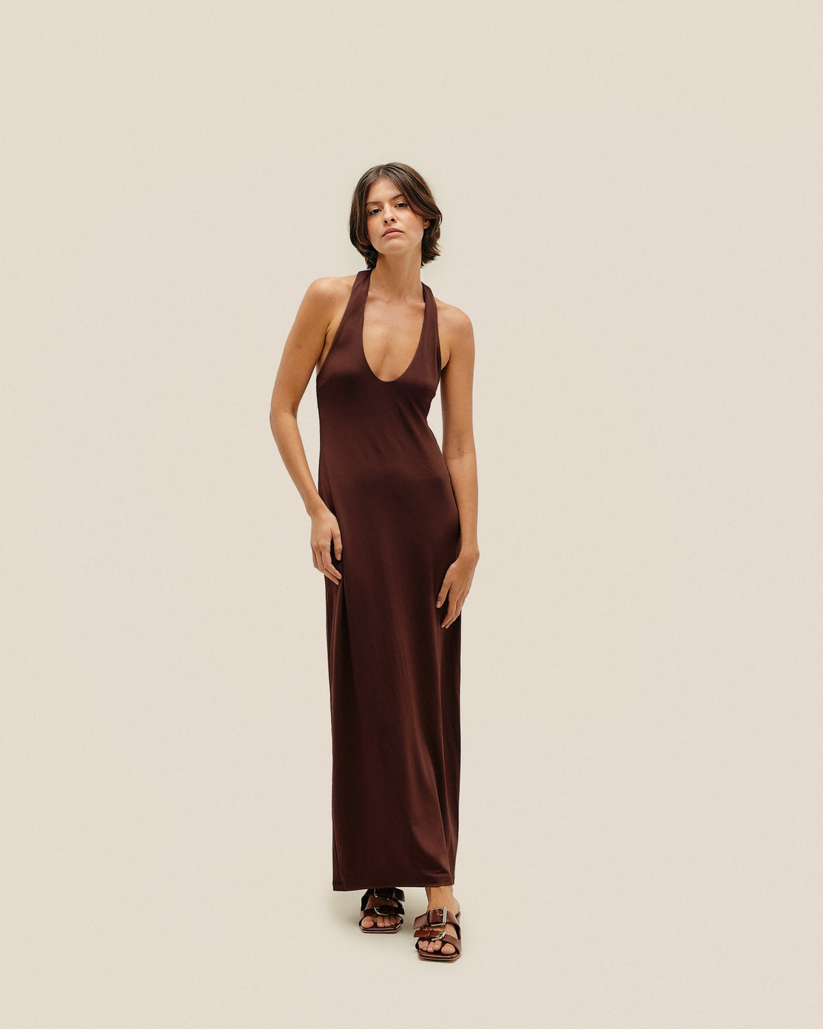 Vestido Juliana de Brauna Brown
