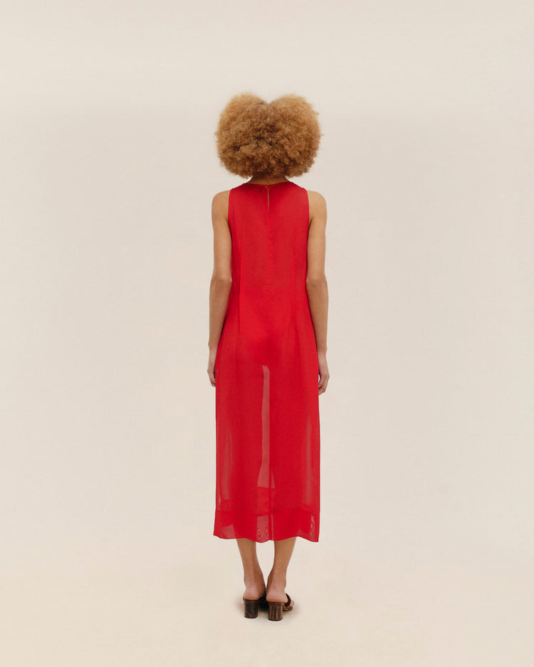 VESTIDO BARBARA ROJO
