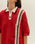 ROBE EN MAILLE JOANA À RAYURES SPORTIVES