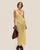LUNA KNIT DRESS BEAM YELLOW