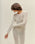 RAFA KNIT DRESS OFF-WHITE