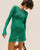 VESTIDO DE PUNTO JANE EN VERDE VINTAGE