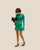 VESTIDO DE PUNTO JANE EN VERDE VINTAGE