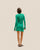 VESTIDO DE PUNTO JANE EN VERDE VINTAGE